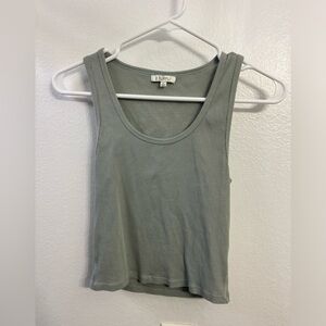 Z Supply Ribbed Sage Green Women’s Tank Top Size Small